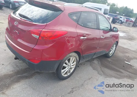 2011 Hyundai Tucson Limited from USA, damaged, VIN KM8JUCAC2BU311021